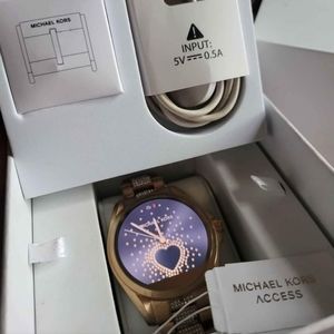 MK Rose Gold Smart Watch